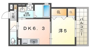 クリエオーレ清瀧の物件間取画像